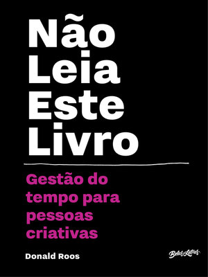 cover image of Não leia este livro